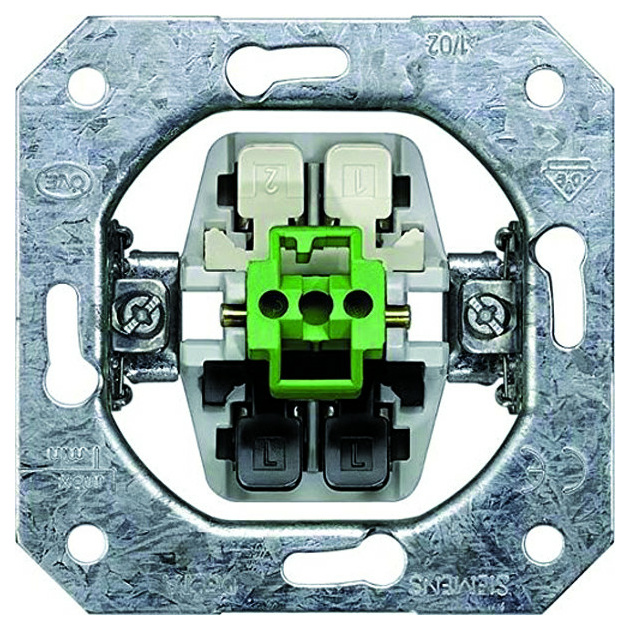 5TA2118 Doppel-Wechselschalter 10A 250V