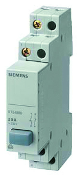 5TE4800 Taster, 1S/1OE 20A, grau