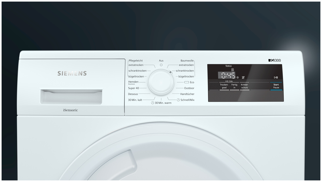 WT43H002 Wärmepumpentrockner, A+, 7kg, 65dB