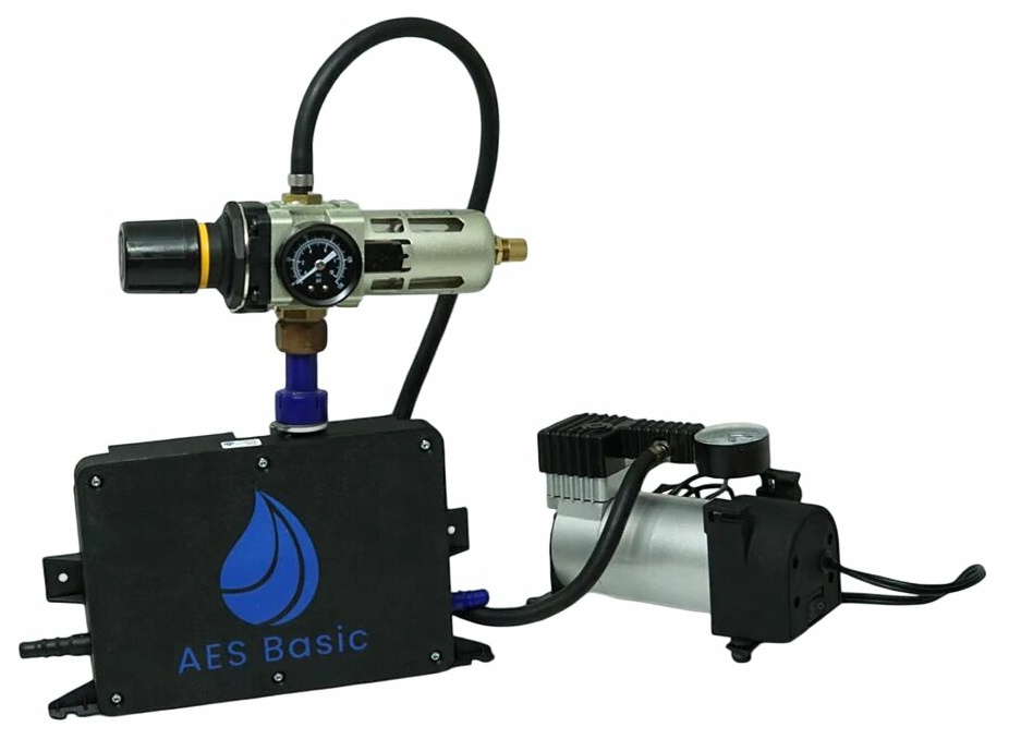 Entleerungssystem für Wasserleitungen AES Basic+ inkl. Druckregler
