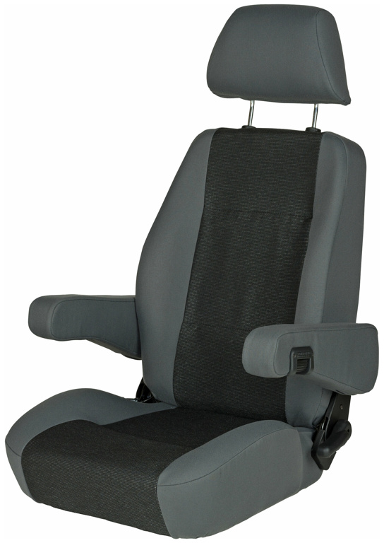 Sportscraft Pilotensitz S8.1,  Bezug Tavoc-Grau