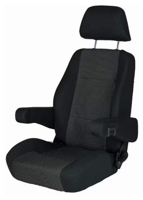 Pilotensitz S 8.1 Stoff Ara schwarz