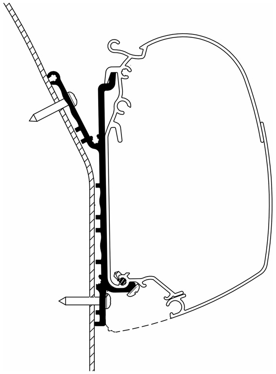 Adapter Knaus Deseo für 5200