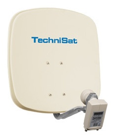 Technisat DigiDish 45 + Twin LNB, Sat-Antenne