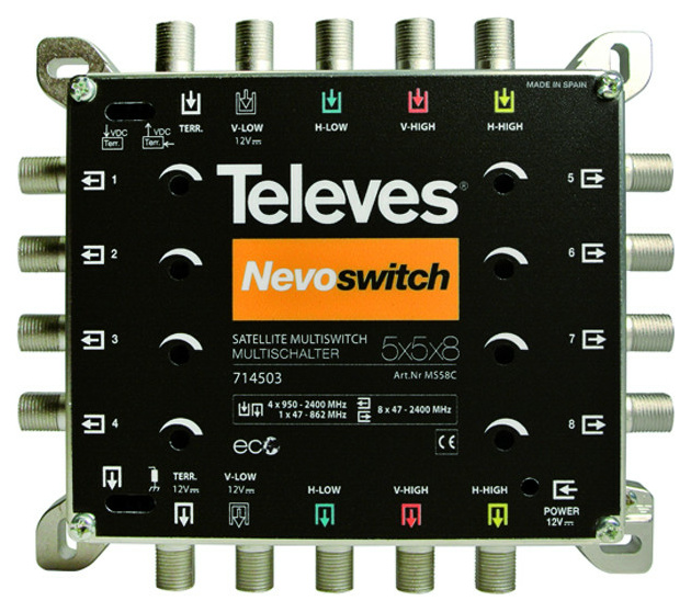 MS58C Nevoswitch Multischalter