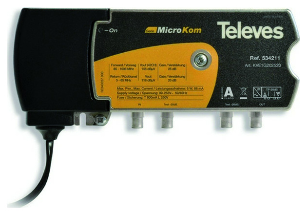 KVE 1G 303528 BK-Verstärker 30/35dB