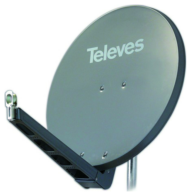 Televes Parabolspiegel S75QSD-G, Sat - Spiegel Aluminium