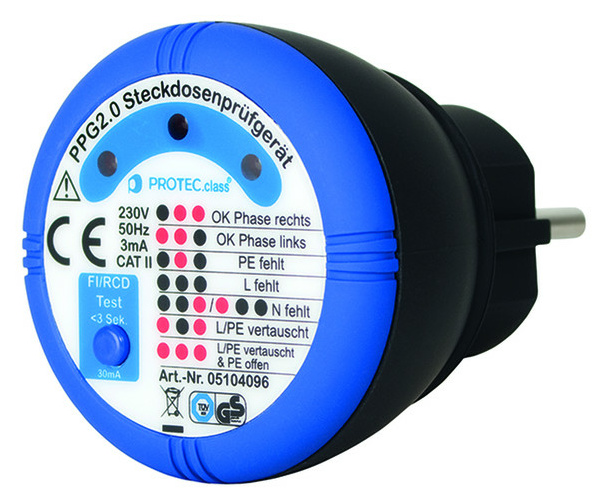 PPG2.0 Steckdosenprüfgerät