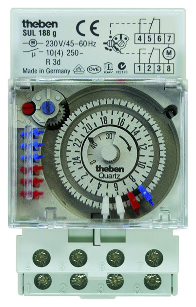 SUL 188 G Analoge Zeitschaltuhr
