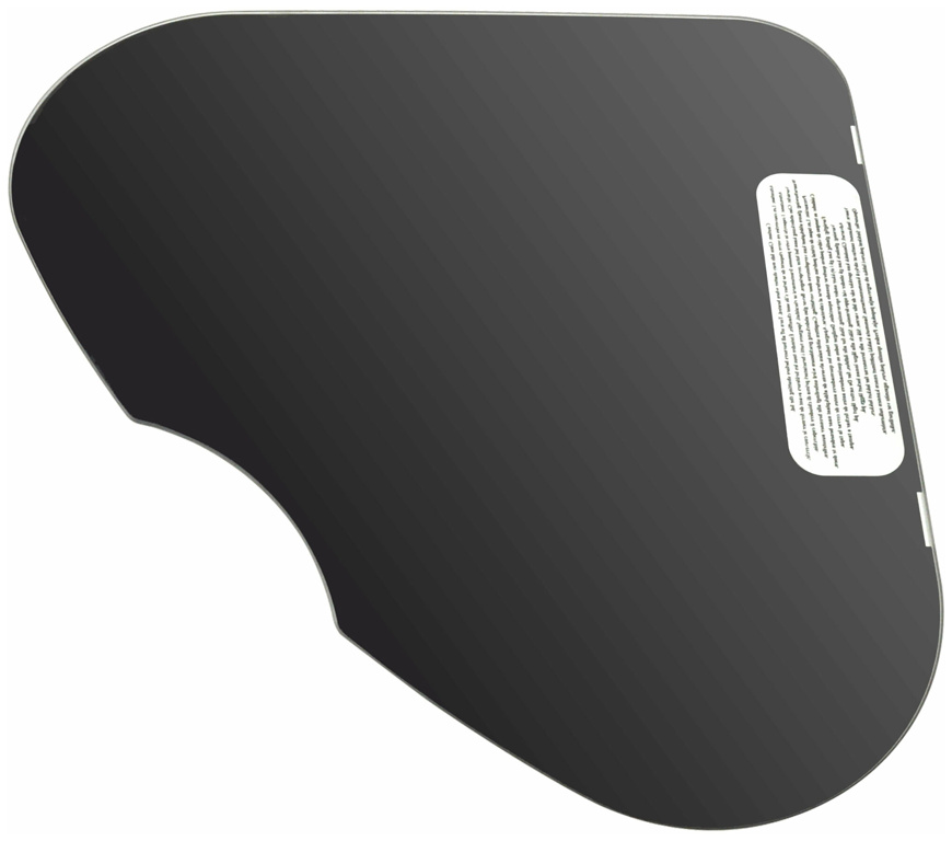 Glasabdeckung, schwarz für Thetford-Kocher Triangle Basic Line 330, rechts