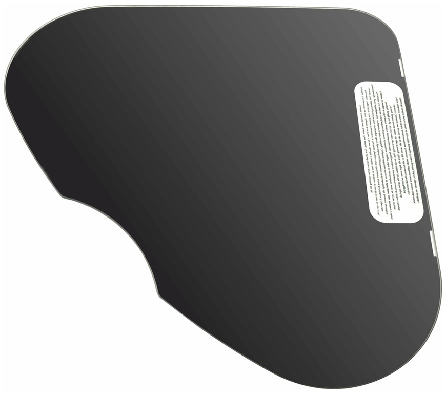 Glasabdeckung, schwarz für Thetford-Kocher Triangle Basic Line 330, links, Koche