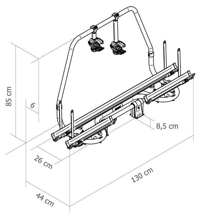 Fahrradträger Thule Caravan Smart
