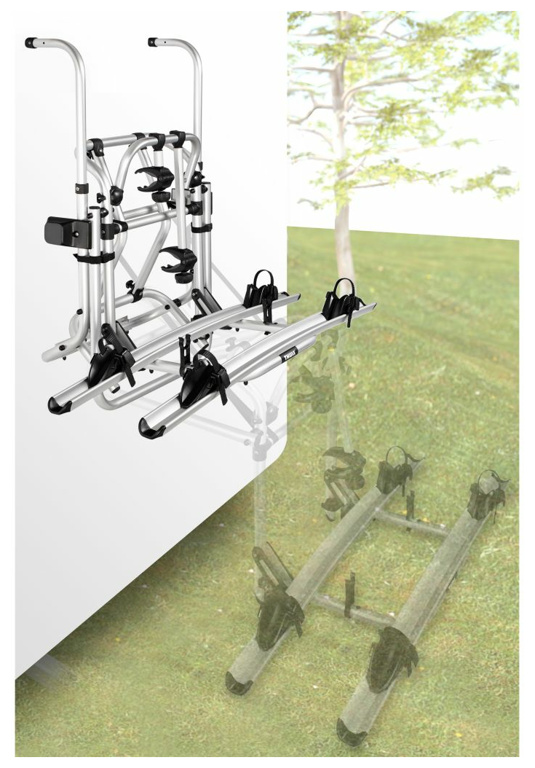 Fahrradträger Thule Lift  V16, Mit 12-Volt-Motor, Grau