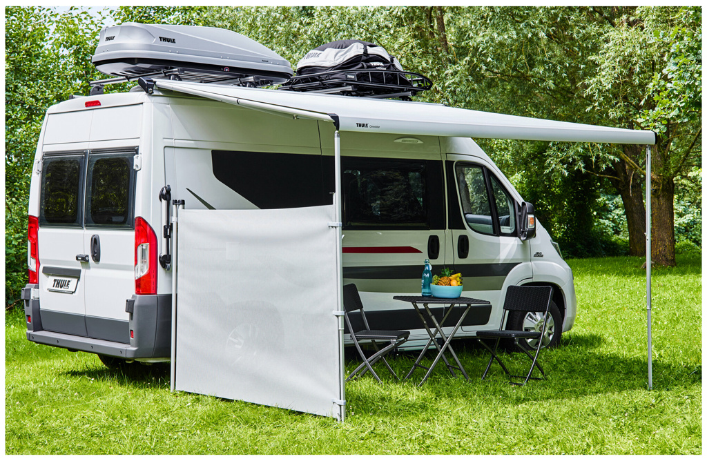 Thule Windscreen Side Windschutz, Markisenseitenwand blickdicht