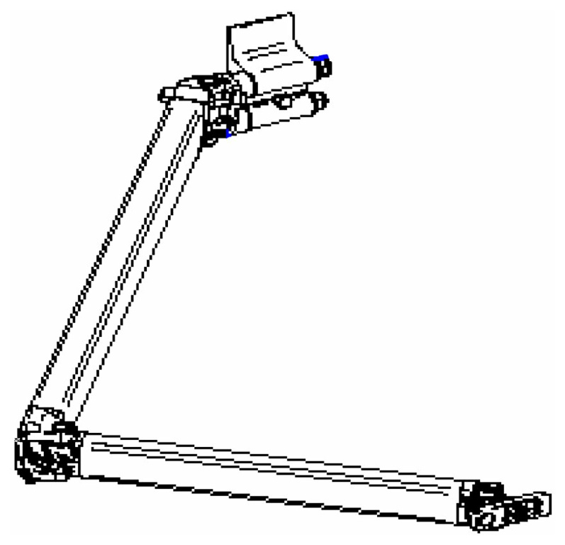 Gelenkarm 2,25 m rechts, für Markisenlänge 4 - 4,5  m, Thule Omnistor 4900