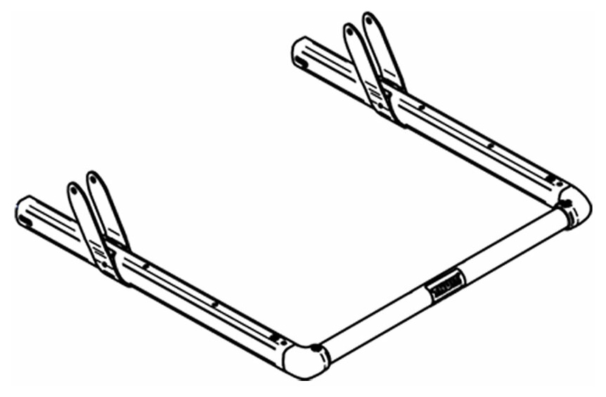 Thule-Omnistor Schienenbügel Thule Elite G2