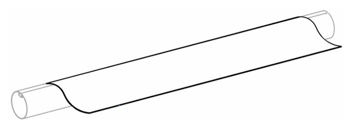 Thule-Omnistor Tuch 9200, Mystic-Grau, 5,5 x 3 m