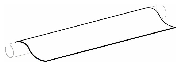Thule-Omnistor Tuch, Saphir-Blau, 4,5 x 2,5 m, Saphir Blau, 4,5 m