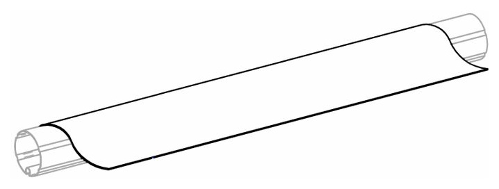 Thule-Omnistor Tuch 8000, Mystic-Grau, 4,5 x 2,75 m