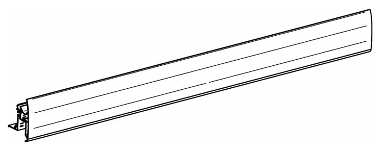 Thule-Omnistor Frontblende 8000, eloxiert, Länge 5,5 m
