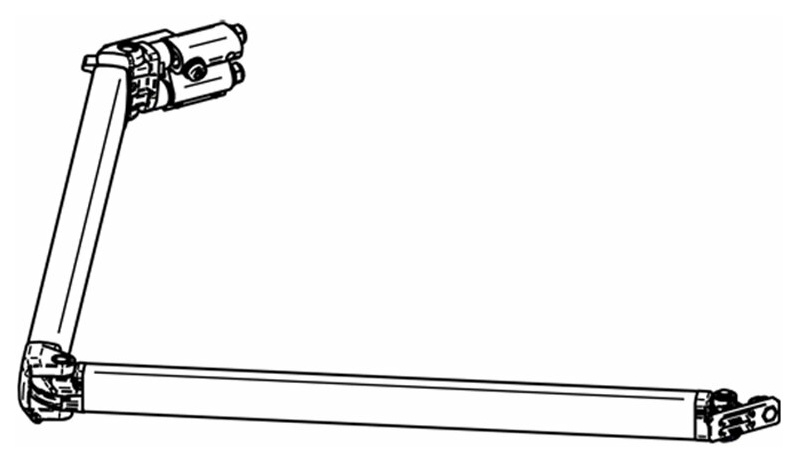 Thule-Omnistor 6200 Gelenkarm 2 m, Markisenlänge 2,6 m, rechts