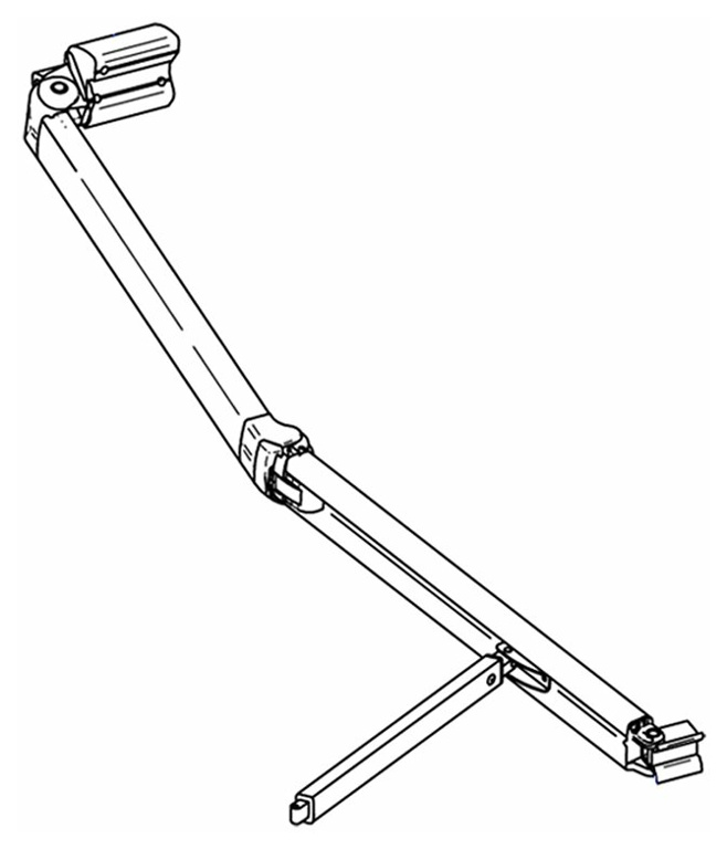 Thule-Omnistor Gelenkarm 3 m Thule Omnistor 9200, links