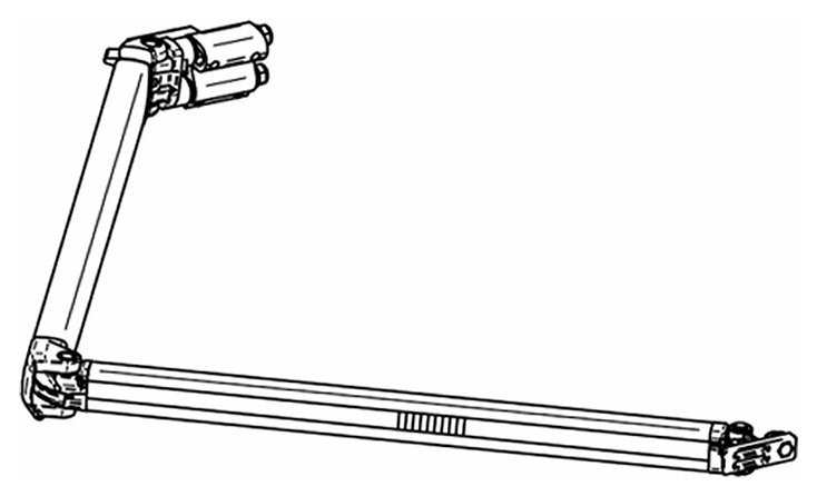 Thule Omnistor Gelenkarm 2,5 m rechts TO 6300 2,6 m