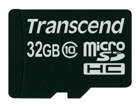 Transcend TS32GUSDC10 Speicherkarte 32 GB MicroSDHC NAND Klasse 10