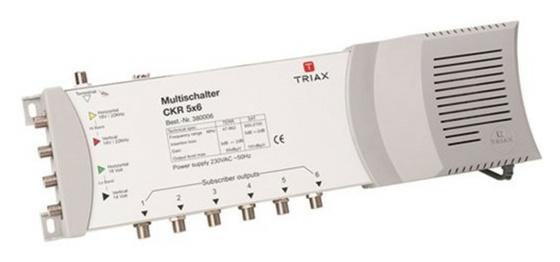 CKR 5X6 Multischalter 5E 6A Triax