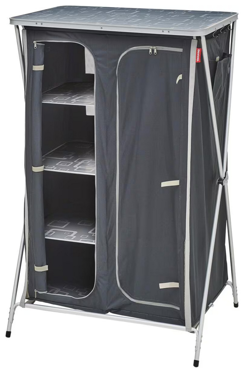 Faltschrank TRIGANO XXL, grau, 90 x 67 x 140 cm