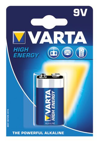Batterie Varta High Energy E-Block 6 LR 61