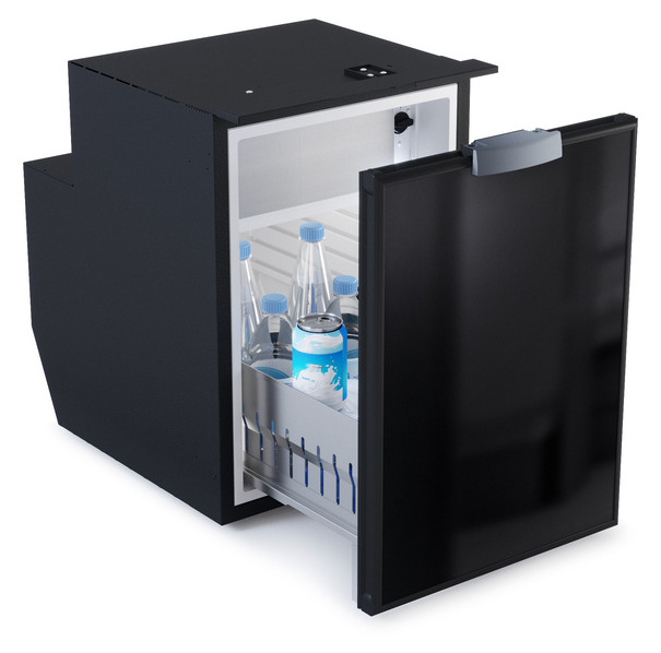 Vitrifrigo Airlock Series Kühl-Gefrierschrank C51DW, 51 Liter, Schwarz