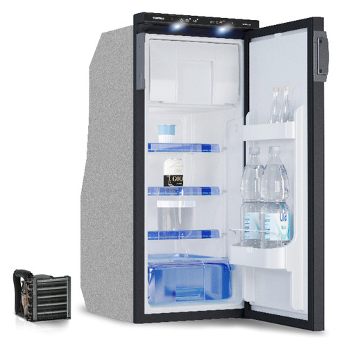 Kompressor-Kühlschrank SLIM90 CHR - 80 + 10 l - Schwarz