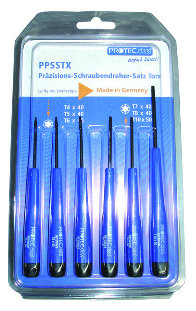 PPSSTX Präz.-Schraubendreher-Satz T4-T10