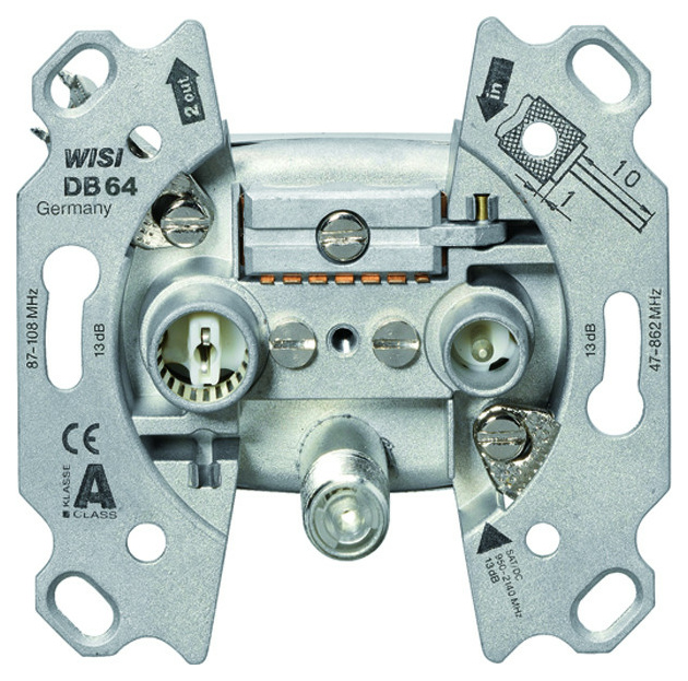 DB 64 Unicable Durchgangsdose