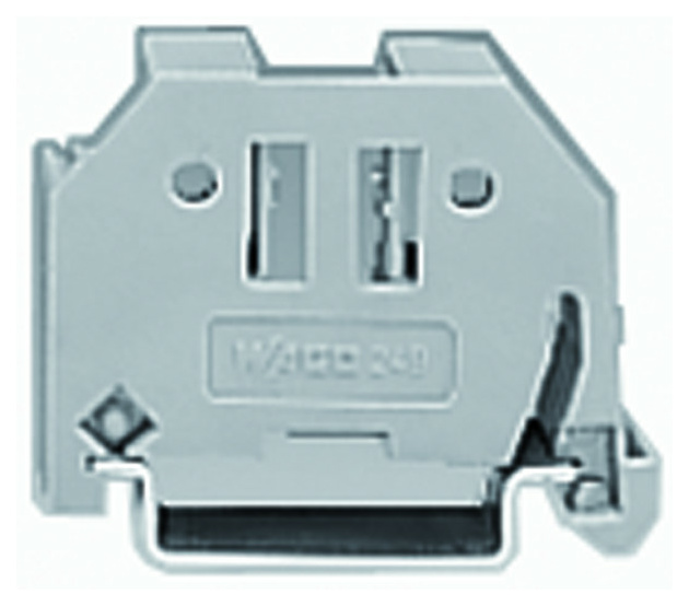 Wago 249-117 ENDKLAMMER F.TS35 G