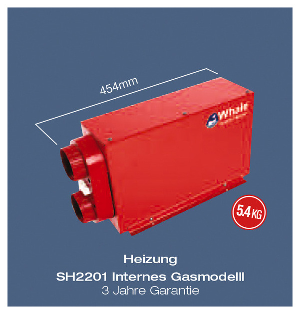 Webasto Einbau Gasheizung 2KW