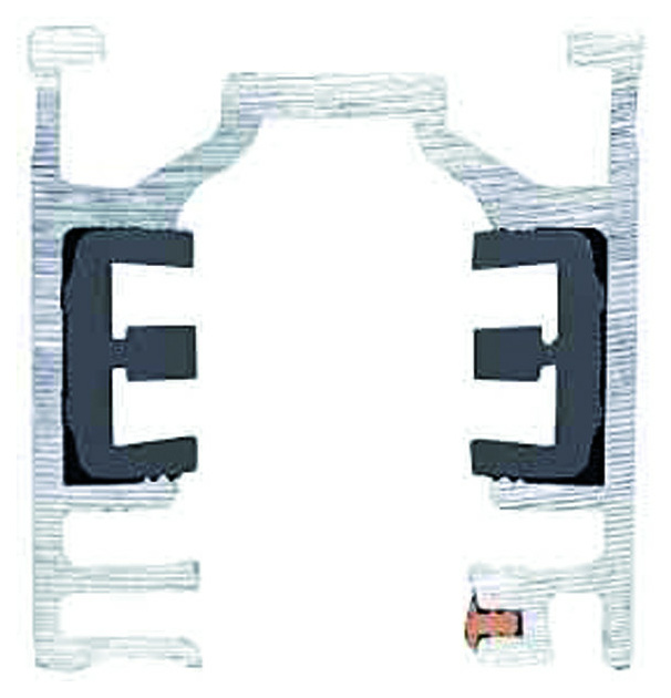 S2801280 Stromschiene 4m 3Ph. weiß