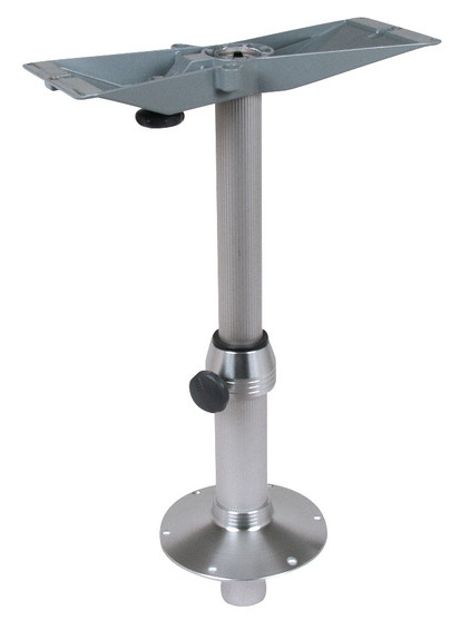 Alu-Tischsäule mit Gasdruckdämpfer