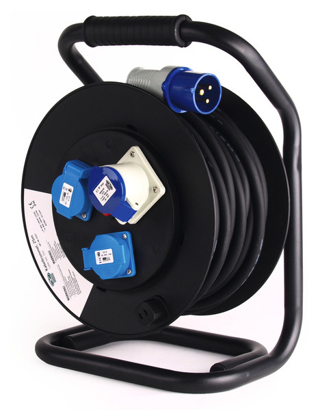 Carbest CEE-Kabeltrommel H07RN-F3G2,5mm, 25m