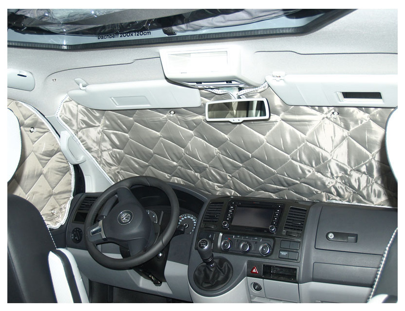 Isoflex Thermomatte Wohnraum 4-teilig VW-T5/T6 ab Bj.2003 kurzer Radstand