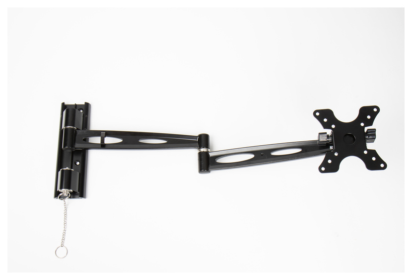 TV-Halter Simon Luxus XL - Schwarz glänzend