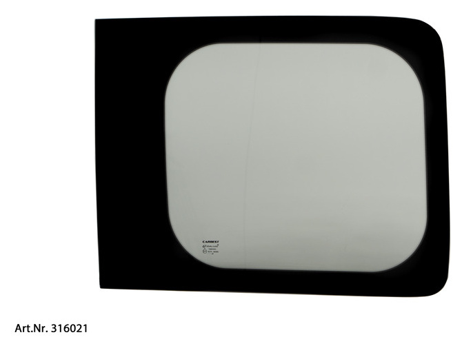 Carbest starres Einbaufenster für VW Caddy Maxi ? Bj. 2004-2020, 1257 mm, Heckkl