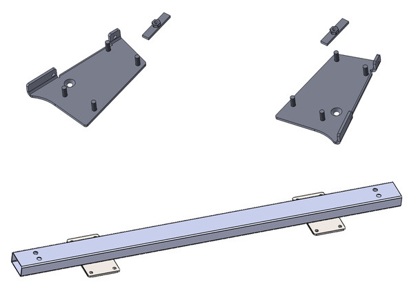 Adaptersatz für Autolift für Fiat Ducato X290 und Baugleiche ab 2015