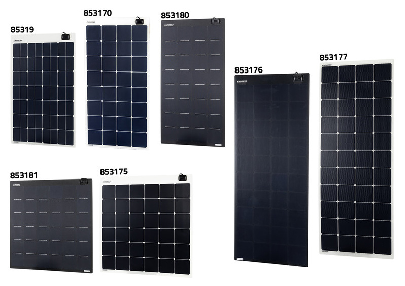 Powerpanel Flex Solarmodule - 80 bis 160 Watt, Schwarz