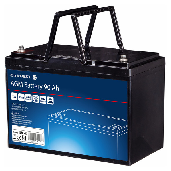 Carbest Deep-Cycle AGM-Power Line Batterie 90Ah