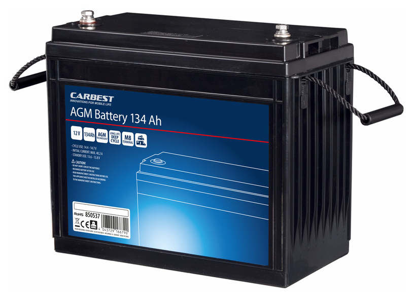 Carbest AGM Batterie 134Ah