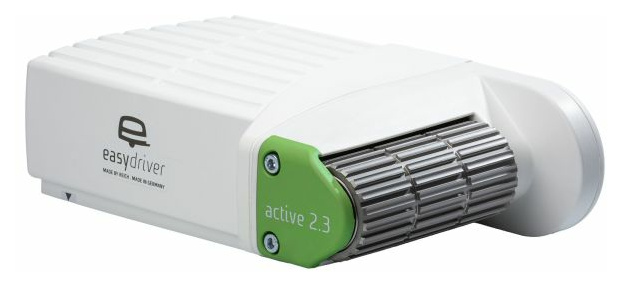 Motor/Getriebeeinheit, links