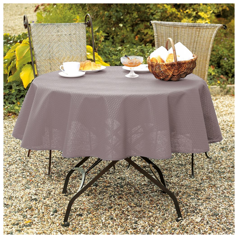 friedola Gartentischdecke Milano, lilacgrey, 160 cm