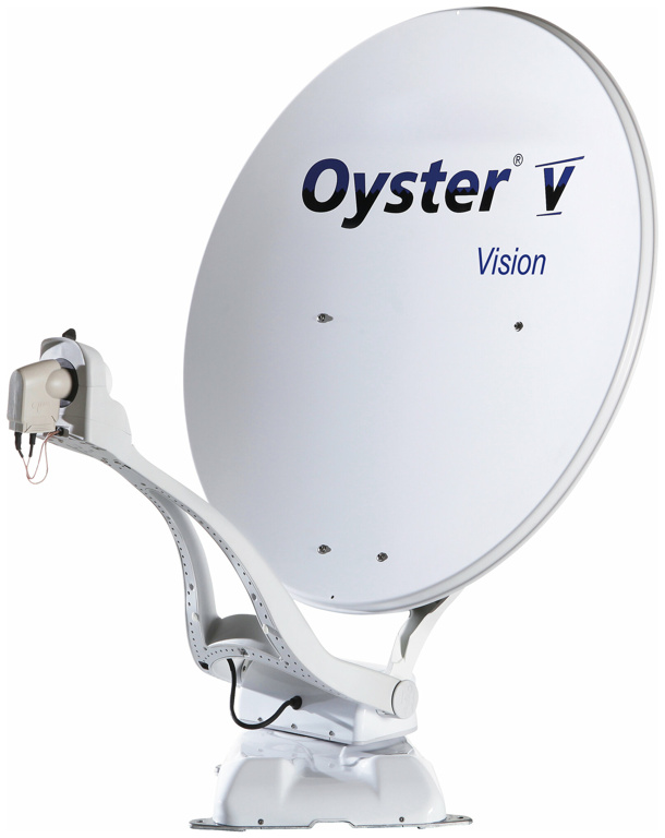 Oyster Sat-Anlage V 85 Vision, Single, weiß